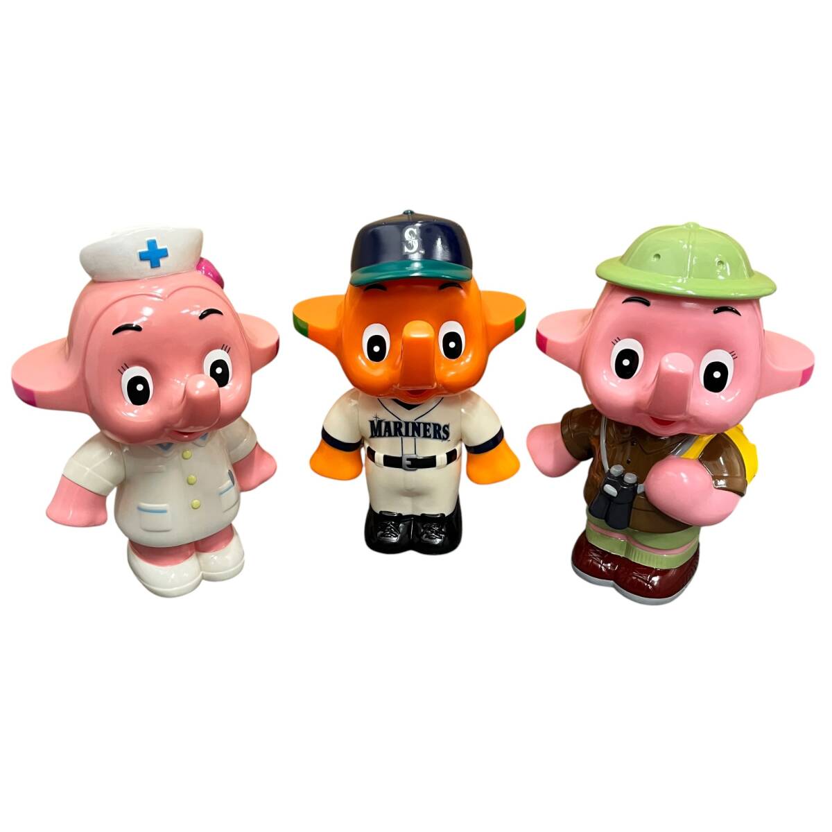 ☆サトちゃん・サトコちゃん ソフビ貯金箱 3点セット☆をお買取り大吉